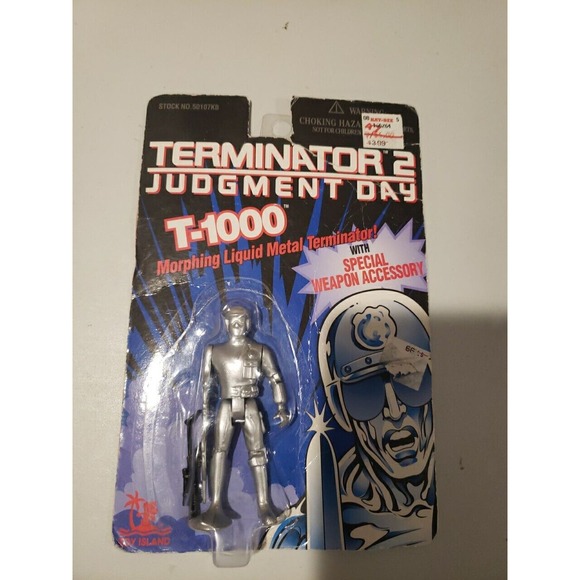 Terminator 2 Judgement Day T-1000 With Special Weapon Toy Island New And Sealed - Picture 2 of 8